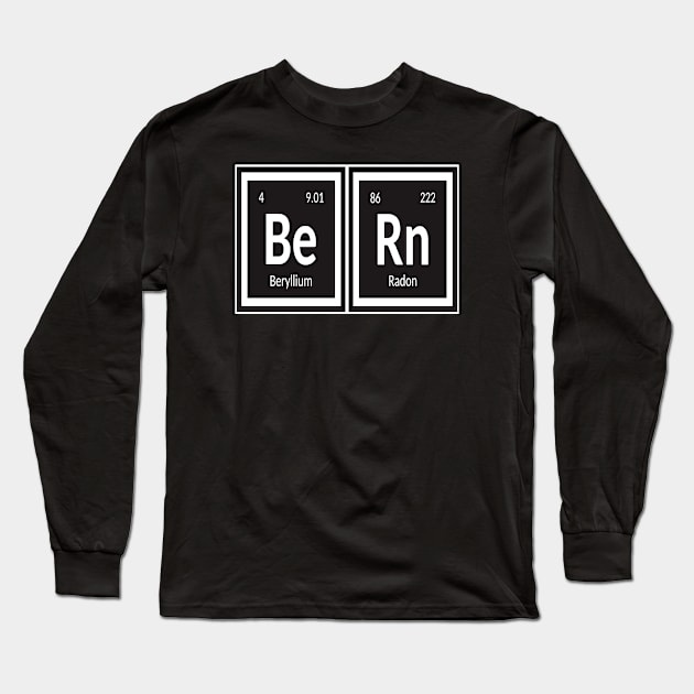 Bern City | Periodic Table Long Sleeve T-Shirt by Maozva-DSGN